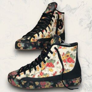 Converse Chuck Taylor All Star Sasha High Floral Bloom Hi Top Sneaker Women 5.5